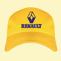 Вышивка на бейсболке Renault